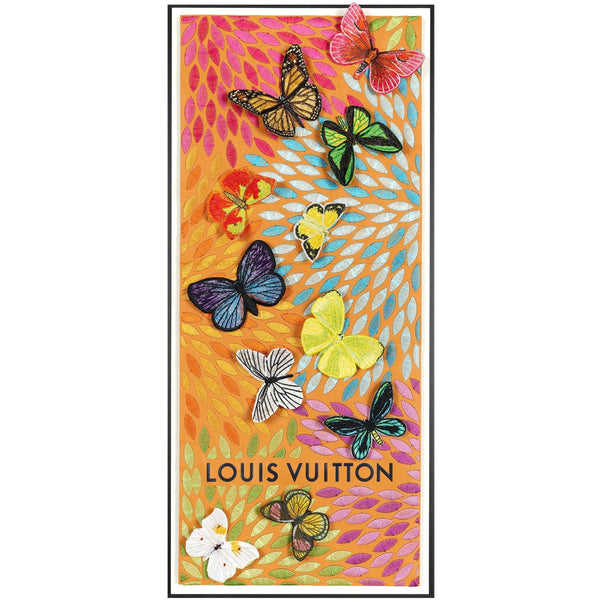 Louis Vuitton Floral Petals - Sweeping floral petals decorate these up-cycled lu