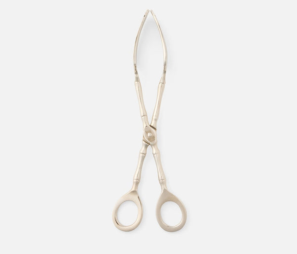 Polished Nickle Serving Tongs