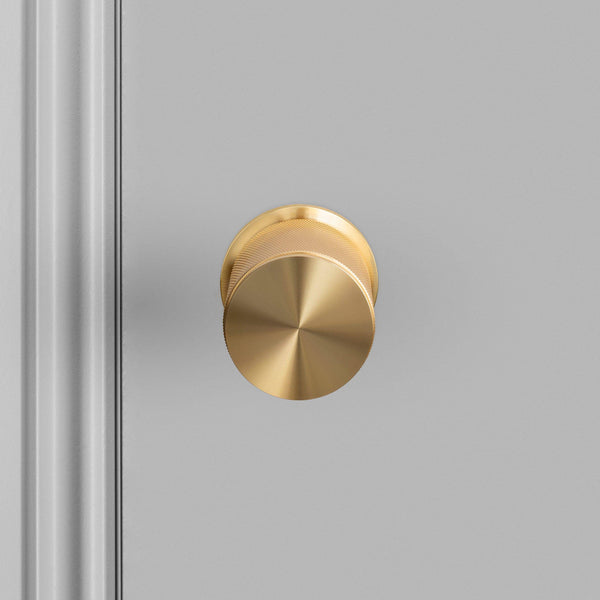 DOOR KNOB / FIXED / SINGLE-SIDED / CROSS