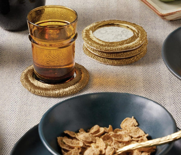 Keri Amber Juice Glass