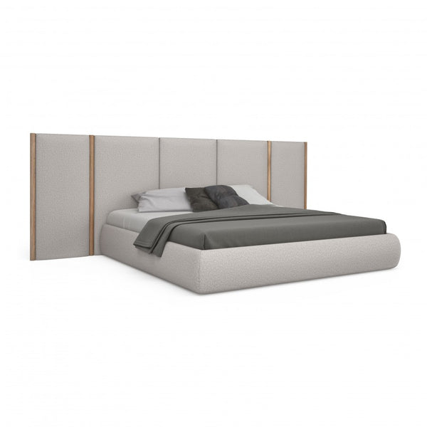 Lars Upholstered Queen Bed w/ Extensions