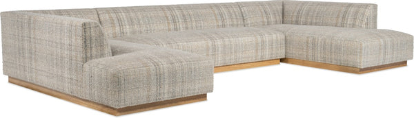 Plaid Sectional
