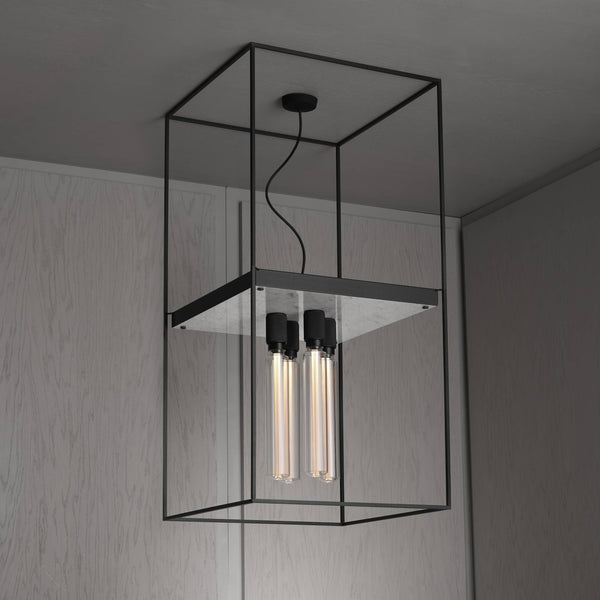 CAGED CEILING / 4.0 / CROSS / WHITE MARBLE