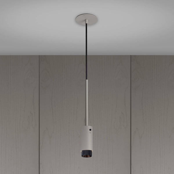 EXHAUST PENDANT / CROSS / STONE