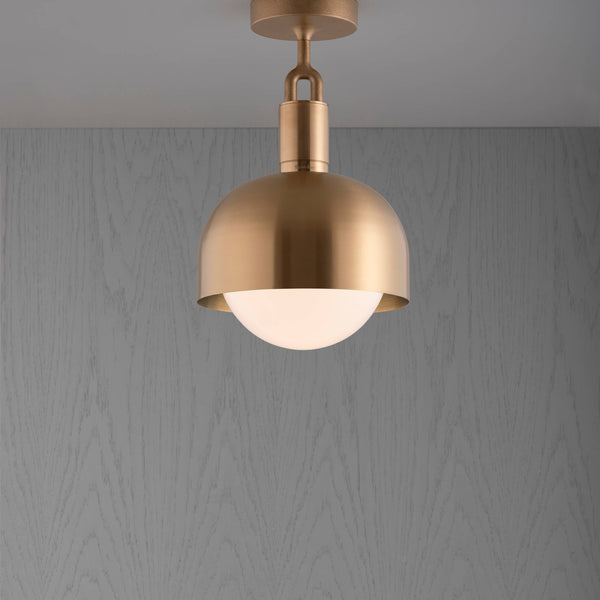 FORKED CEILING / LINEAR / SHADE / GLOBE / OPAL / MEDIUM