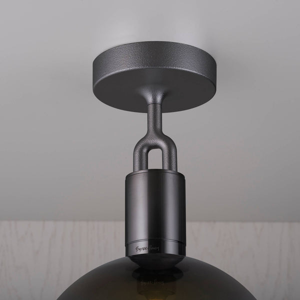 FORKED CEILING / LINEAR / GLOBE / SMOKED / LARGE