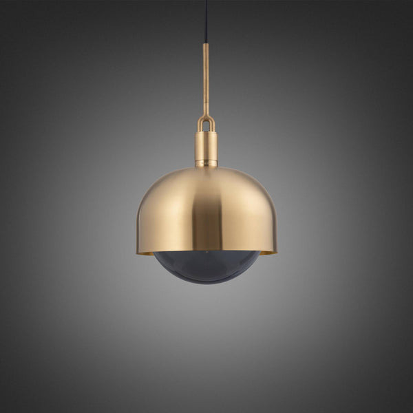 FORKED PENDANT / LINEAR / SHADE / GLOBE / SMOKED / LARGE