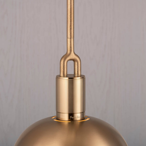 FORKED PENDANT / LINEAR / SHADE / GLOBE / SMOKED / LARGE