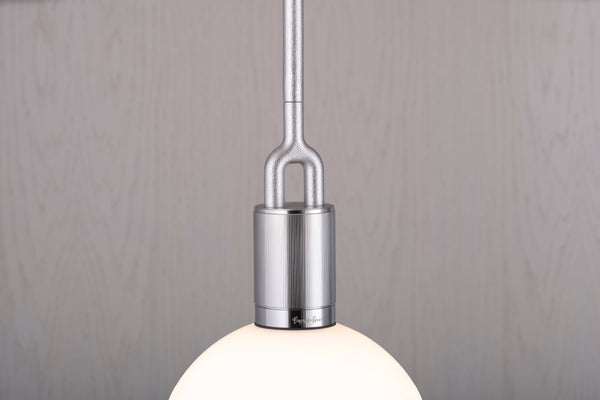 FORKED PENDANT / LINEAR / GLOBE / OPAL / LARGE