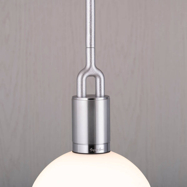FORKED PENDANT / LINEAR / GLOBE / OPAL / LARGE