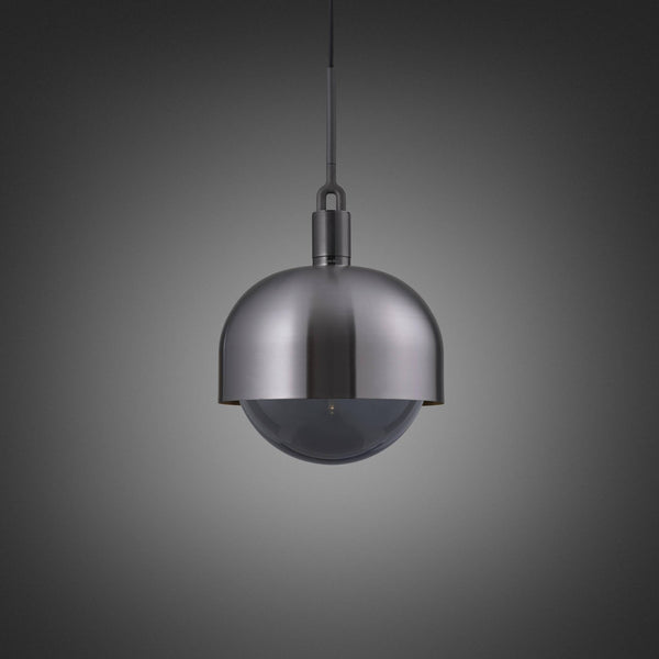 FORKED PENDANT / LINEAR / SHADE / GLOBE / SMOKED / LARGE