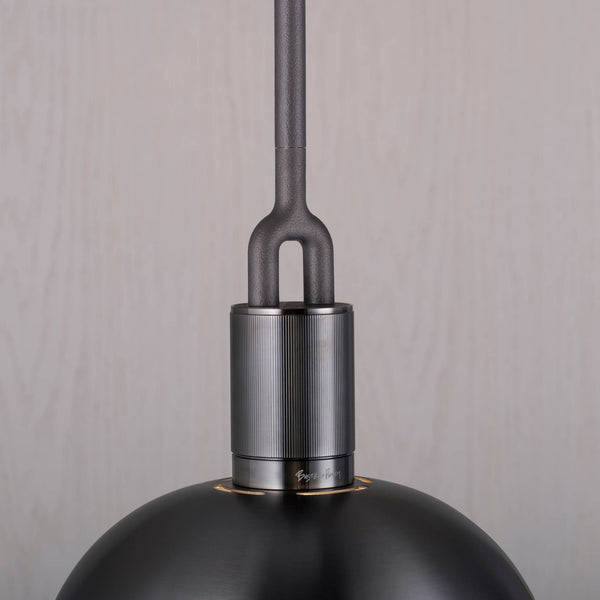 FORKED PENDANT / LINEAR / SHADE / GLOBE / SMOKED / LARGE