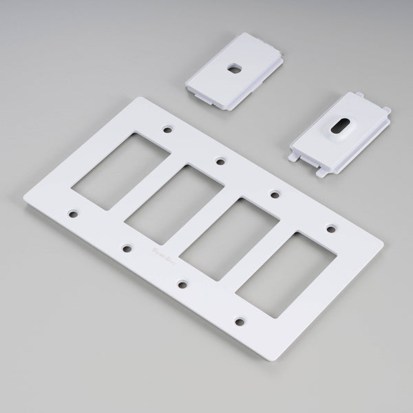 4G PLATE / POLYCARBONATE / WITH LOGO