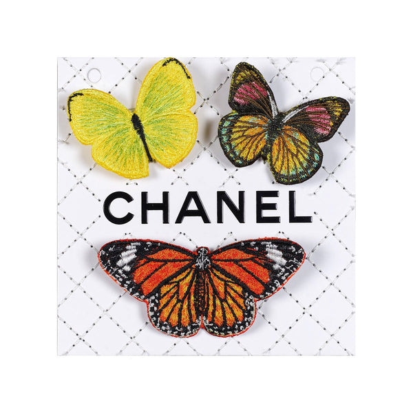 Petite Chanel Butterfly Swarm - The Chanel petite butterfly swarm starts with a lu