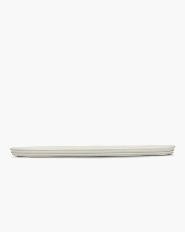 Oval Dune Alabaster Serving Dish