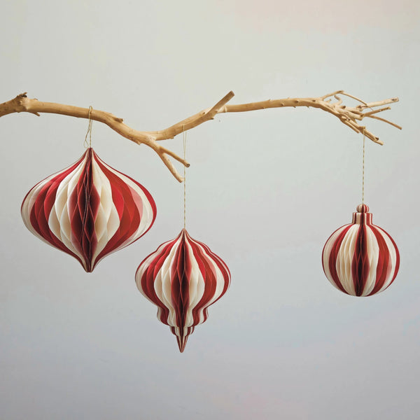 Folding Honeycomb Ornament