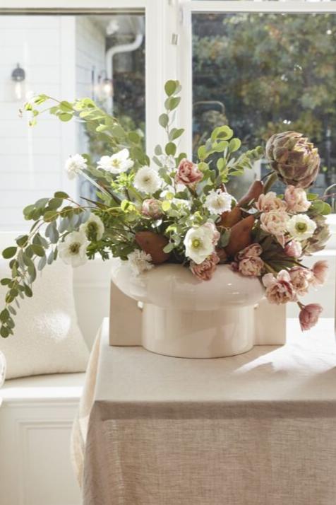 Ceramic Footed Bowl