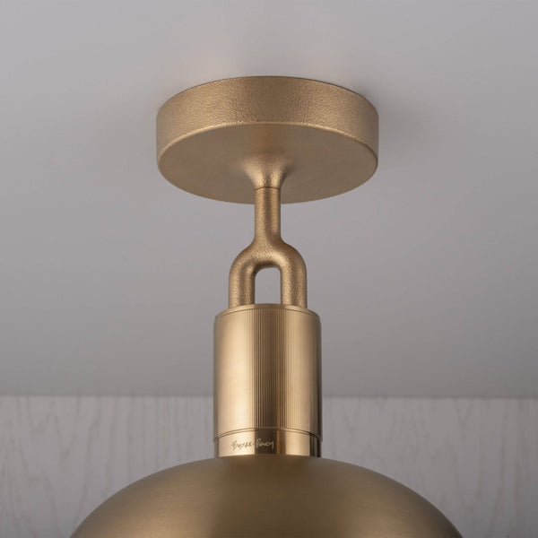 FORKED CEILING / LINEAR / SHADE / GLOBE / SMOKED / LARGE