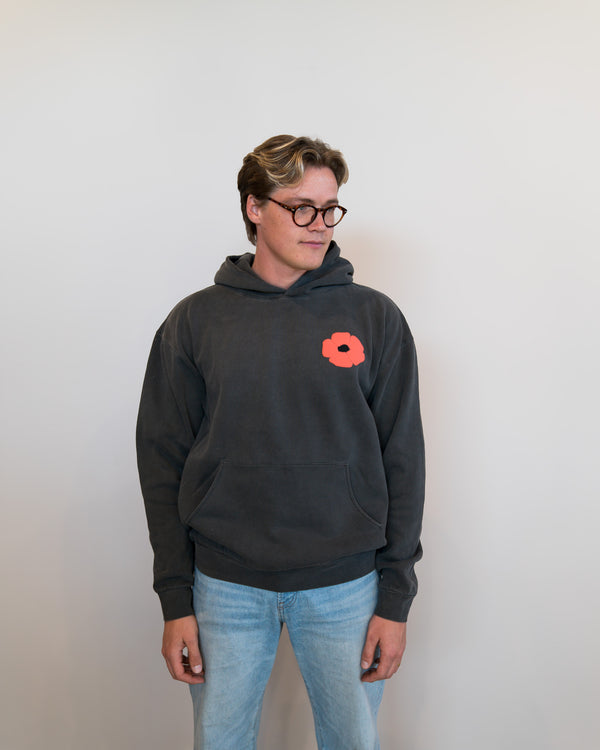 Poppy With Me Back Print Hoodie