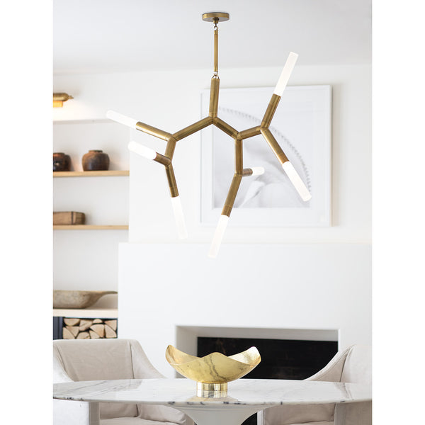 Traveler Chandelier - This chandelier is the epitome of modern dynamism