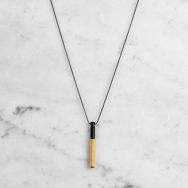 NECKLACE / VERTICAL / CROSS / XTREME / GOLD