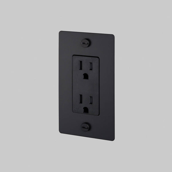 1G DUPLEX OUTLET / WITHOUT LOGO