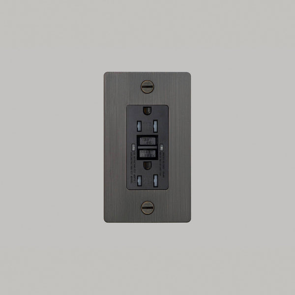 1G DUPLEX OUTLET / GFCI / WITHOUT LOGO