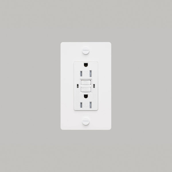 1G DUPLEX OUTLET / GFCI / WITHOUT LOGO