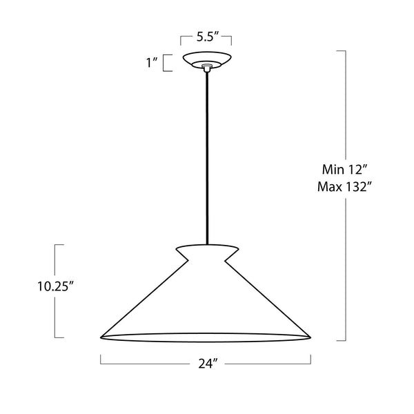 Viggo Large Pendant - Experience the beauty of modern design with this b