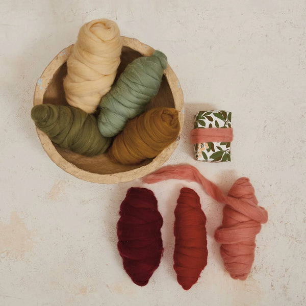 Wool Felt Roving Yarn