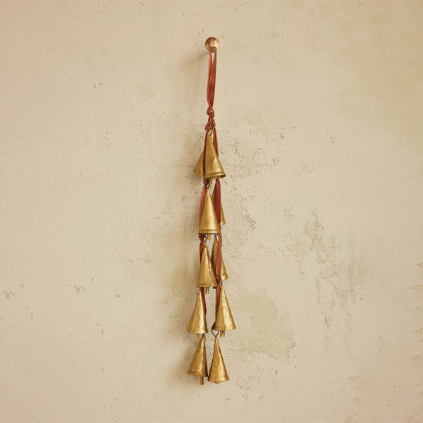 Velvet Ribbon Hanger with Bells