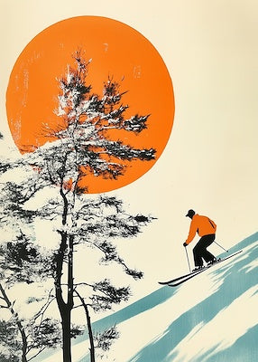 Skiing in Japan