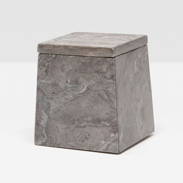 Gray Marble Canister