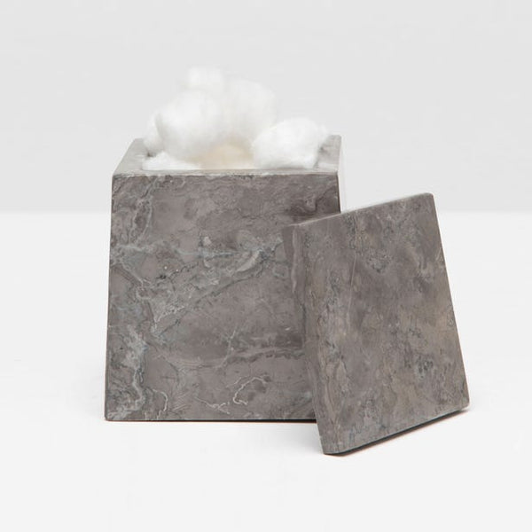 Gray Marble Canister