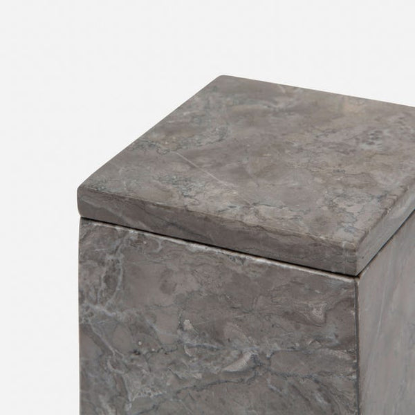 Gray Marble Canister