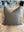 Brown + Olive Linen Pillow with Insert