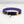 DOG COLLAR / CROSS / BLACK / PURPLE