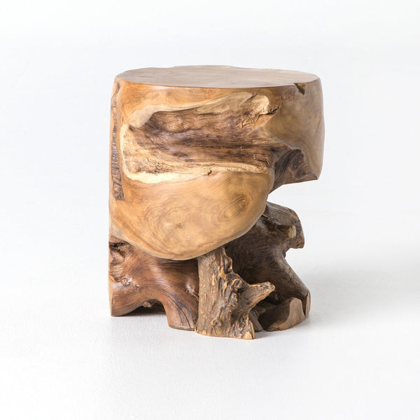 Aged Teak Stool