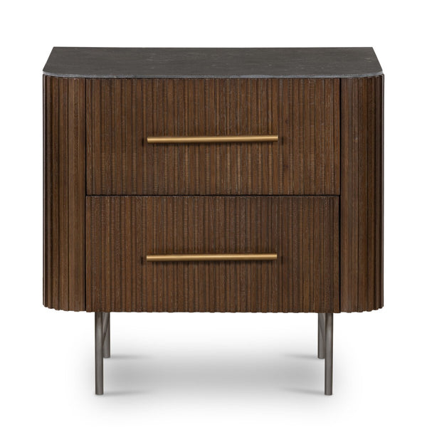 Channeled Nightstand