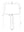 Roman Marble Table Lamp- white base - The Roman Marble Table Lamp blends timeless elegan
