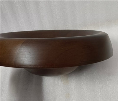 Dark Walnut Serving Bowl