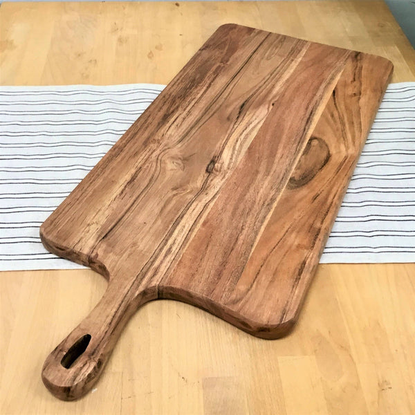 Acacia Wood Board with Handle