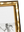 Vintage Urban Gold Leaf Frame