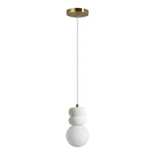 Terrazzo Off-White Ceiling Pendant