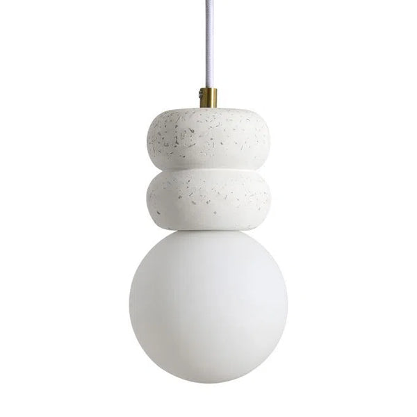 Terrazzo Off-White Ceiling Pendant