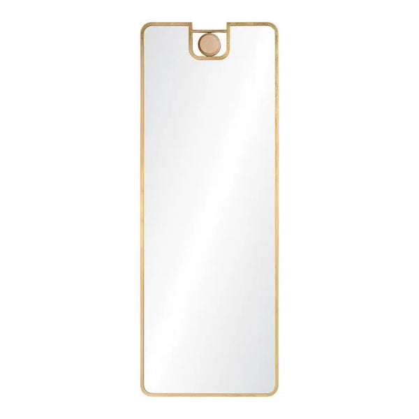 Gold Leaf Wall Mount Mirror