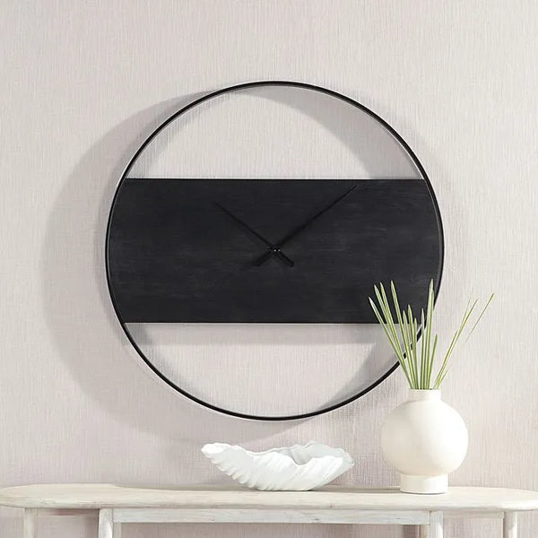 Oak Wood Decorative Wall Clock