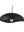 Matte Black Concrete Ceiling Pendant