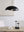Matte Black Concrete Ceiling Pendant