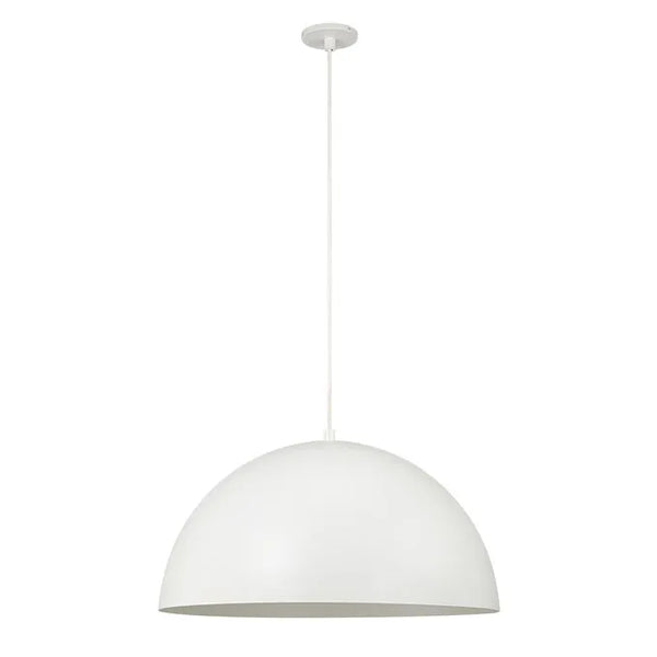 Matte Off-White Ceiling Pendant